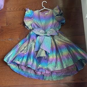 Joyfolie Shimmering Purple Dress